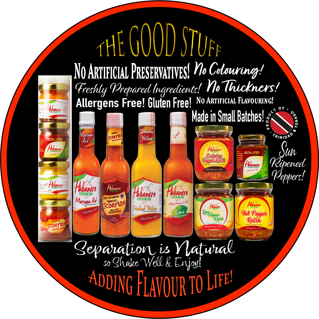 Home Habanero Trinidad Habanero Pepper Sauce